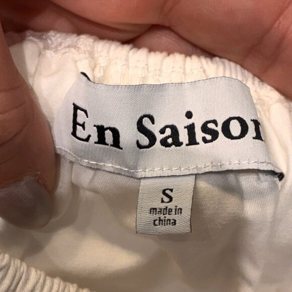 En Saison White Midi Dress Size Small - Picture 7 of 11